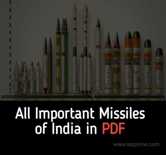 Important Missiles in India